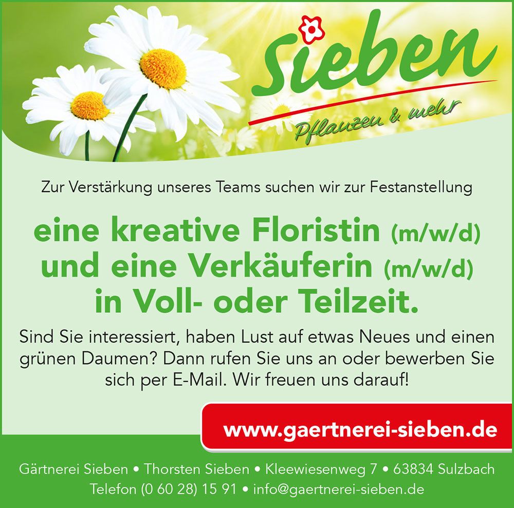 Wir suchen Team-Verstaerkung